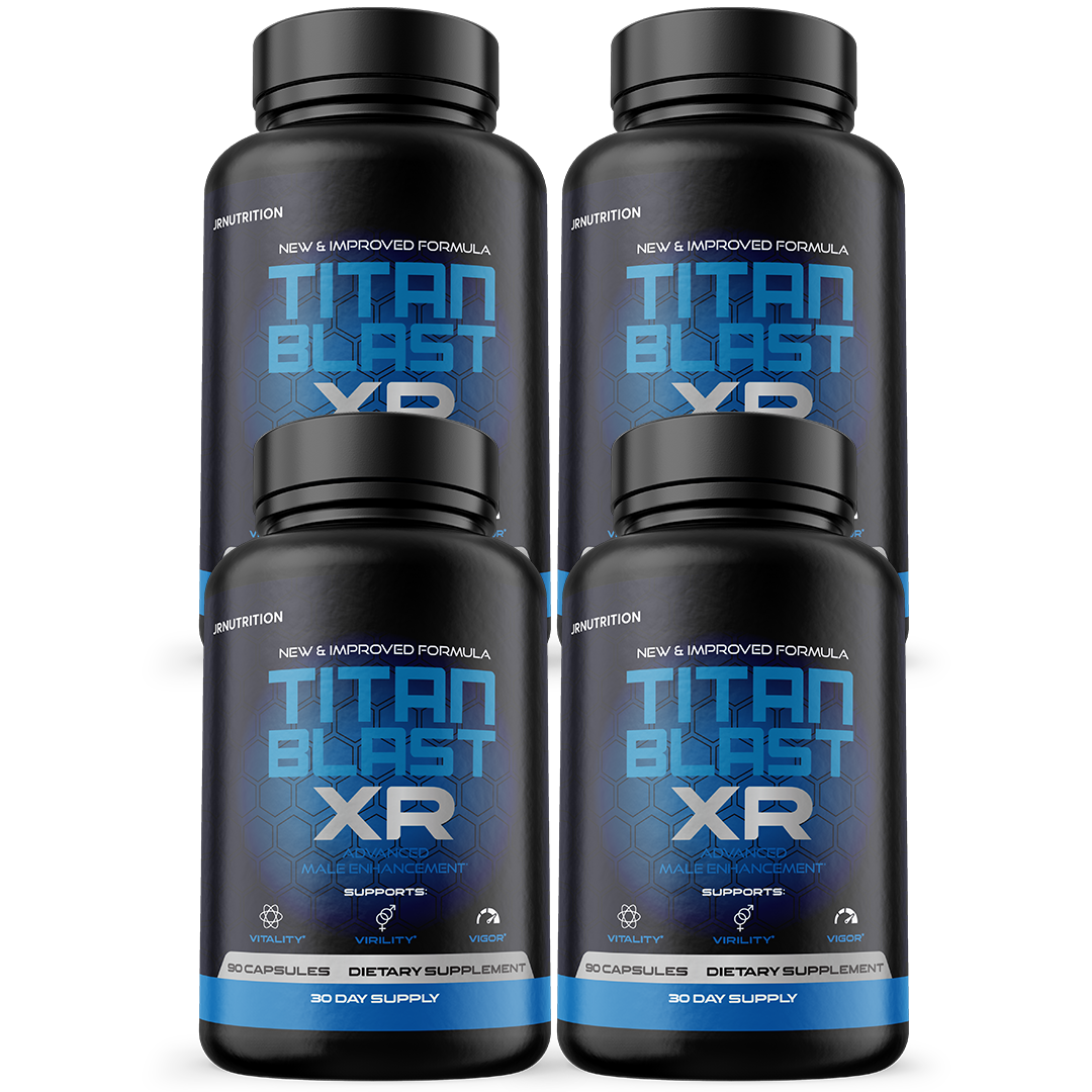 Titan Blast XR Advanced Male Enhancement - 4 Bottles